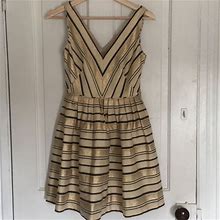 J. Crew Dresses | J Crew Worn Once A-Line Dress With Pockets | Color: Brown | Size: 2P