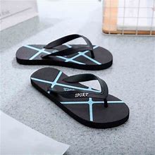 Feiboyy Mens Beach Flip-Flop Sandals With Light Eva Sole Comfortable Thong Sandals