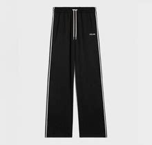 CELINE - Tracksuit Pants In Double Face Jersey - White / Black - Size : XXL - For Men