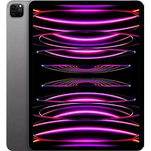 Apple iPad Pro 12.9-Inch (6Th Generation): With M2 Chip, Liquid Retina XDR Display, 256GB, Wi-Fi 6E, 12MP Front/12MP And 10MP Back Cameras, Face ID,