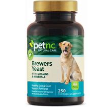 Petnc Natural Care Brewers Yeast Chewables For Dogs, 250 Count