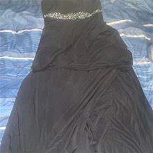 Alex Evenings Petite Black Evening Dress - Women | Color: Black | Size: M