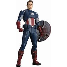 Marvel Avengers Endgame S.H.Figuarts Captain America Action Figure [Cap Vs Cap Edition] (Pre-Order Ships November)