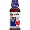 Coricidin Hbp Cold & Flu Medicine, Sugar Free Night Liquid, Cherry, 12