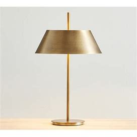 Dawson Metal 20" Table Lamp, Brass | Pottery Barn