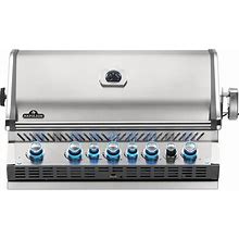 Napoleon Prestige PRO 665 Built-In Natural Gas Grill With Infrared Rear Burner And Rotisserie Kit - BIPRO665RBNSS-3