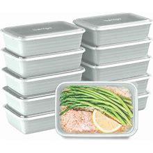 Bentgo® Prep 1-Compartment Containers - 20-Piece Meal Prep Kit: 10