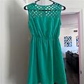 Sequin Hearts Dresses | Women's Turquoise Dress With Pockets Size Small | Color: Green | Size: S