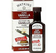 Watkins Madagascar Bourbon Pure Vanilla Extract 2 Oz Bottle J R