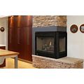 Superior 40" Top / Rear Vent Right Corner Dv Fireplace With Electronic