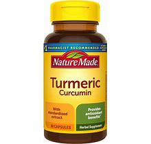 Nature Made Turmeric Curcumin 500 Mg, Herbal Supplement For Antioxidant Suppo...