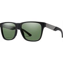 Smith Lowdown Steel Chromapop Polarized Sunglasses, Matte Black Ruthenium Frame/Gray Green Polarized -Motocross Sunglasses