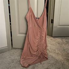 Boohoo Dresses | Boohoo Pink Mini Dress | Color: Pink | Size: 8