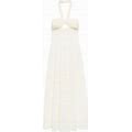 Khaite, Annika Cutout Ribbed-Knit Dress, Women, White, XS, Dresses, Materialmix