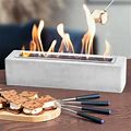 Kazoo Tabletop Fire Pit, Portable Fire Pit Bowl, Indoor Smores Maker In Gray | 3.8 H X 15 W X 4 D In | Wayfair 167Ce43255b4af10c2f5f041c279edd4