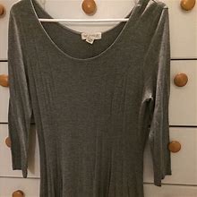 Forever 21 Dresses | Super Cute Forever 21 Casual Dress | Color: Gray | Size: L