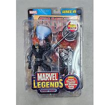 Toybiz Marvel Legends Series VII GHOST RIDER Action Figure W/Comic Book NIP New
