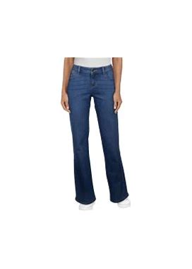 Natural Reflections Fleece-Lined Denim Jeans For Ladies