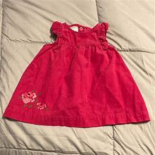 Small Wonders Dresses | Corduroy Jumper Dress 6-9 Mos | Color: Pink | Size: 6-9Mb