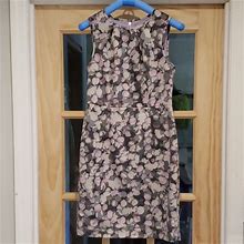 Loft Dresses | Ann Taylor Loft Dress Nwot | Color: Gray/Purple | Size: 2P
