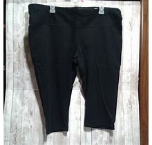 Athletic Works Pants & Jumpsuits | Athletic Works Black Yoga Pants Xxxl (22) | Color: Black | Size: Xxxl (22)