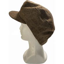 Seifter Associates Accessories | Vintage Mens Wool Brown Tweed Driver Cap By Seifter Associates - L | Color: Brown/Tan | Size: L