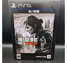 The Last Of Us Part 2 II Remastered WLF Edition PS5 Playstation 5
