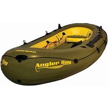 Airhead Angler Bay 6-Personal Inflatable Fishing Boat - Green By Sportsman's Warehouse
