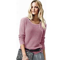 Plus Size Women's Chunky Knit Sweater By Ellos In Rose Mist (Size 3X)