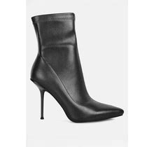 Womens Yolo Ankle Boots - Black