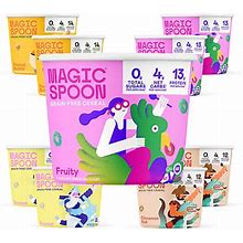 Magic Spoon Cereal Variety 8-Pack Single Serve Cups - Keto & Low Carb