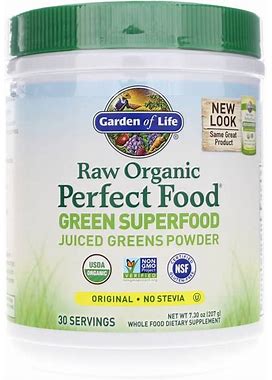 Garden Of Life, Raw Organic Perfect Food Green Powder Original 7.3 Oz