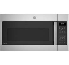 GE Profile 1.7-Cu Ft 950-Watt Over-The-Range Convection Microwave With Sensor Cooking (Stainless Steel) | PVM9179SRSS