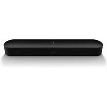 Open Box Sonos Beam Compact Smart Sound Bar With Dolby Atmos (Gen 2,Black)