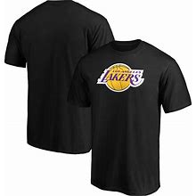 Fanatics Branded Men's Black Los Angeles Lakers Primary Logo T-Shirt