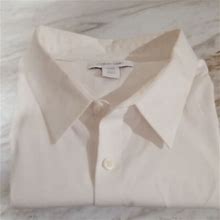 Calvin Klein Shirts | Calvin Klein Button Up Dress Shirt | Color: White | Size: Xxl