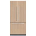 RS32A72J1 Fisher & Paykel 32" Series 7 Integrated Counter Depth French Door Refrigerator With Ice Maker - Custom Panel