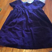 Mini Boden Dresses | Purple Corduroy Mini Boden Dress With Pockets! | Color: Purple | Size: Girls 5-6