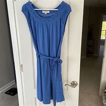 Loft Dresses | [Ann Taylor Loft] Blue Dress | Color: Blue | Size: M