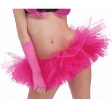 Forum Novelties Neon Pink Retro Ballet Costume Crinoline Petticoat Tutu