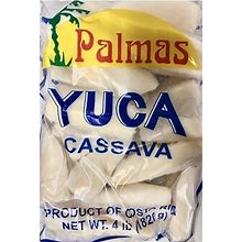 Mandioca Congelada Yuca Palmas 1,8 Kg - Pack Of 2-2X1.8 Kg - Cassava