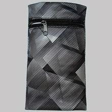 Geometric Line Pattern, Arm Wrapped Sports Wrist Phone Bag, Wrist Style Coin Storage Bag For Exercising, Running, Cycling, And,Black,Must-Have,Temu