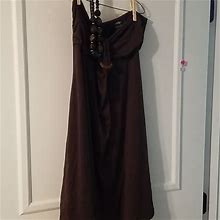 Vanity Dresses | Small Short Brown Dress | Color: Brown | Size: S