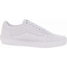 Vans Mens Ward Canvas Low Rise Skater Trainers Sneakers Shoes - White 11 UK