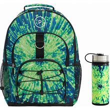Neon Hyperdrive Backpack And Slim Water Bottle,Large