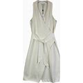 Reiss Macy Halter Bodycon Knit Dress - White , Medium