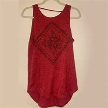 Forever 21 Tops | Red Terry Cloth Tank Top | Color: Red | Size: S