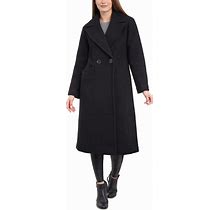 Bcbgeneration Women's Double-Breasted Boucle Coat - Black - Size L