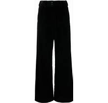 ETRO - Straight-Leg Corduroy Trousers - Women - Cotton - 38 - Black