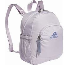 Adidas Linear 3 Mini Backpack | Women's | Light Grey | Size One Size | Handbags | Backpack